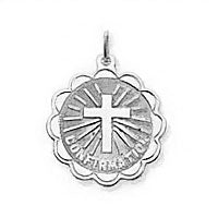 14K Celtic Cross Pendant