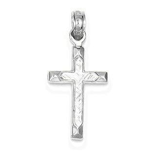 Cross Pendant - Silver/Stainless