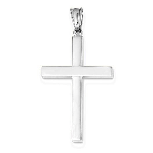Cross Pendant - Silver/Stainless