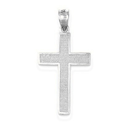 Cross Pendant - Silver/Stainless