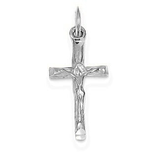 Crucifix Charm - Silver/Stainless