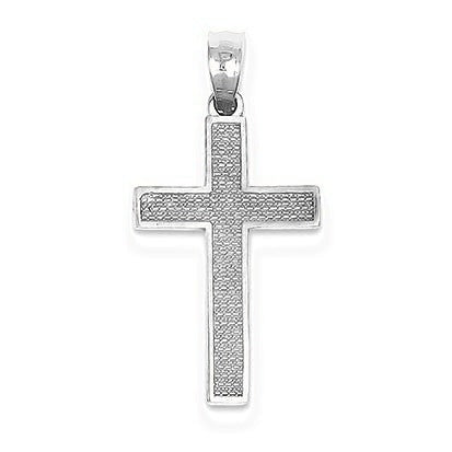 Cross Pendant - Silver/Stainless