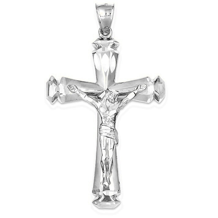 Crucifix Pendant - Silver/Stainless