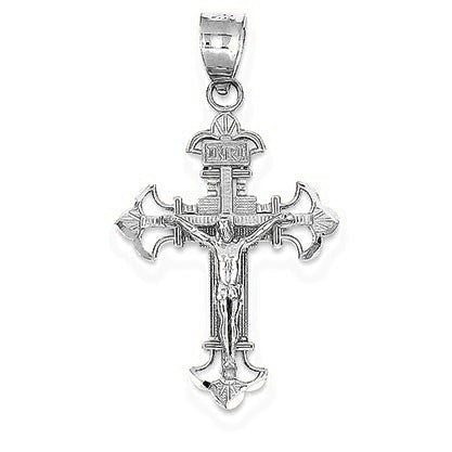 INRI Crucifix Charm - Silver/Stainless