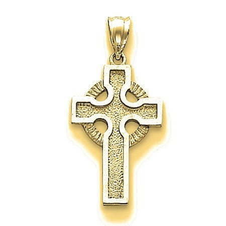 Celtic Cross Pendant - Gold