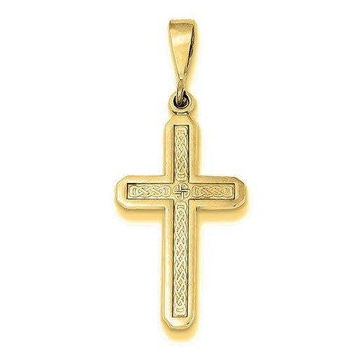 Cross Charm - Gold