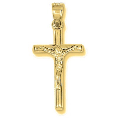 Crucifix Pendant - Gold