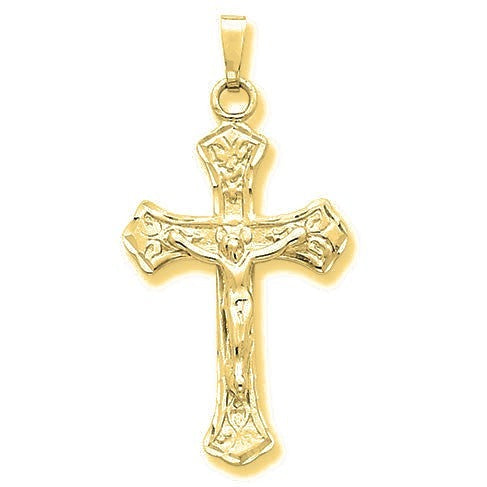 Crucifix Pendant - Gold
