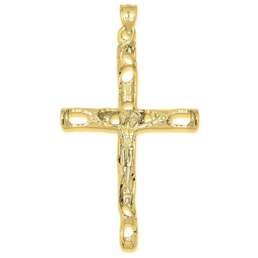 Crucifix Pendant - Gold