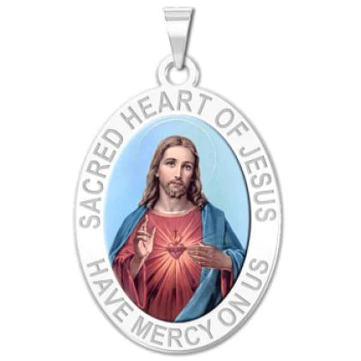 Sacred Heart of Jesus Medal "Color"