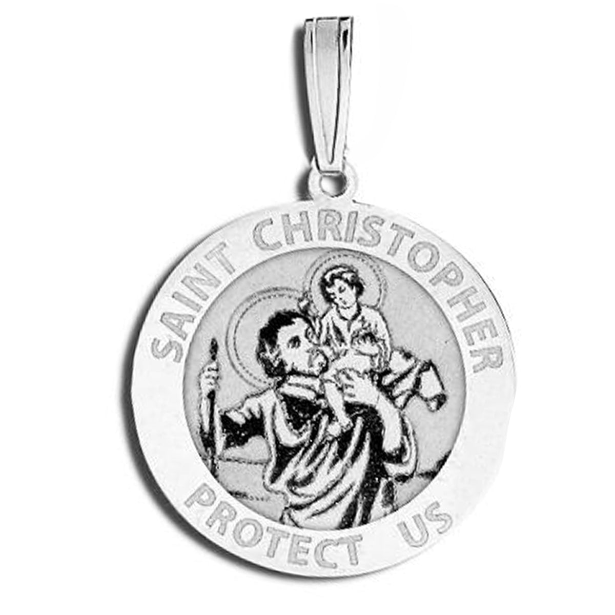Saint Christopher Doubledside AIR FORCE Medal