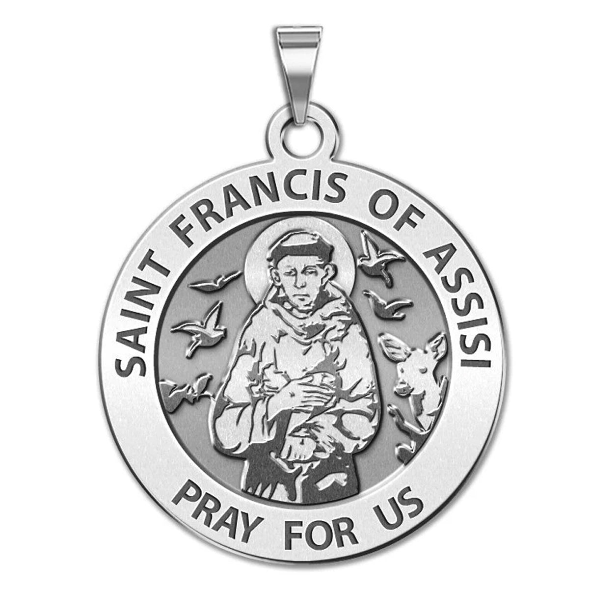 Saint Francis of Assisi Medal "EXCLUSIVE" Jewelry