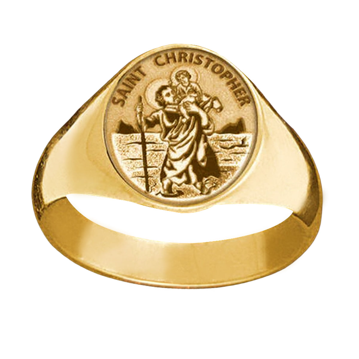 Saint Christopher Ring "EXCLUSIVE"