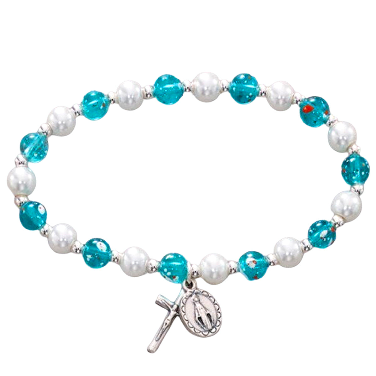 AQUA STRETCH BRACELET