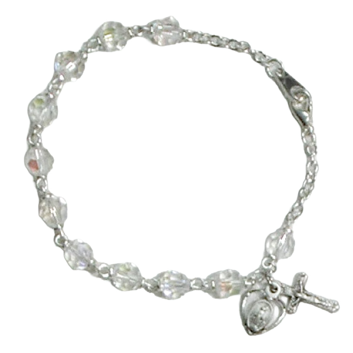 7 1/2" CRYSTAL BRACELET