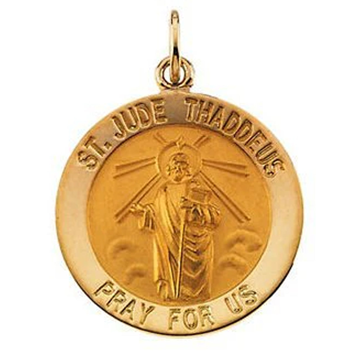 Saint Round Jude Medal