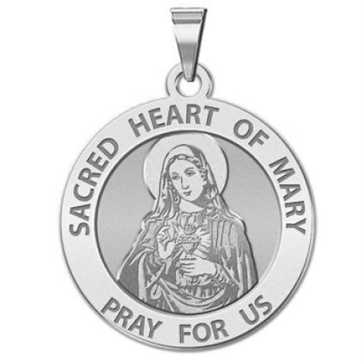 Sacred Heart Or Immaculate Heart of Mary Medal