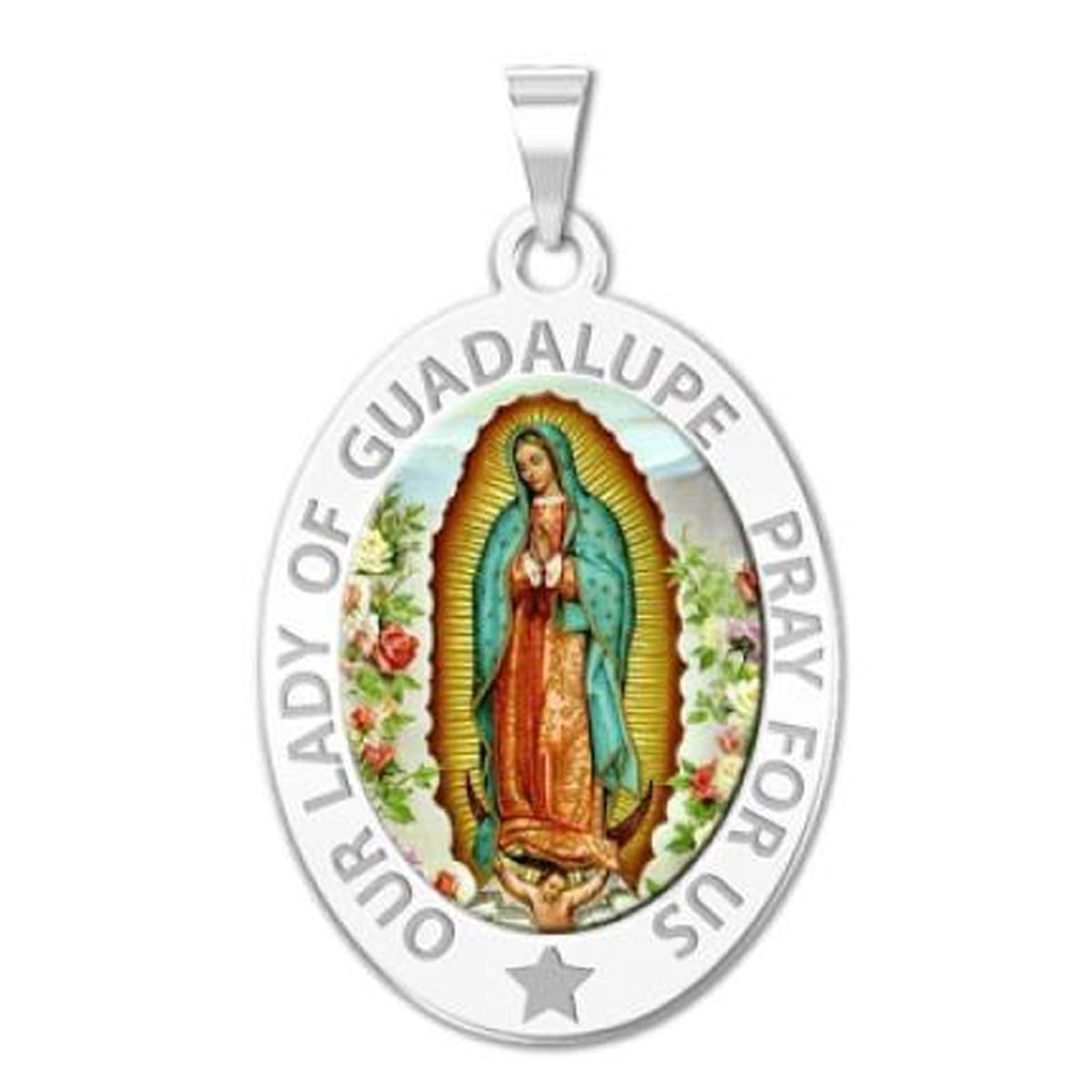 Our Lady of Guadalupe Medal OVAL
