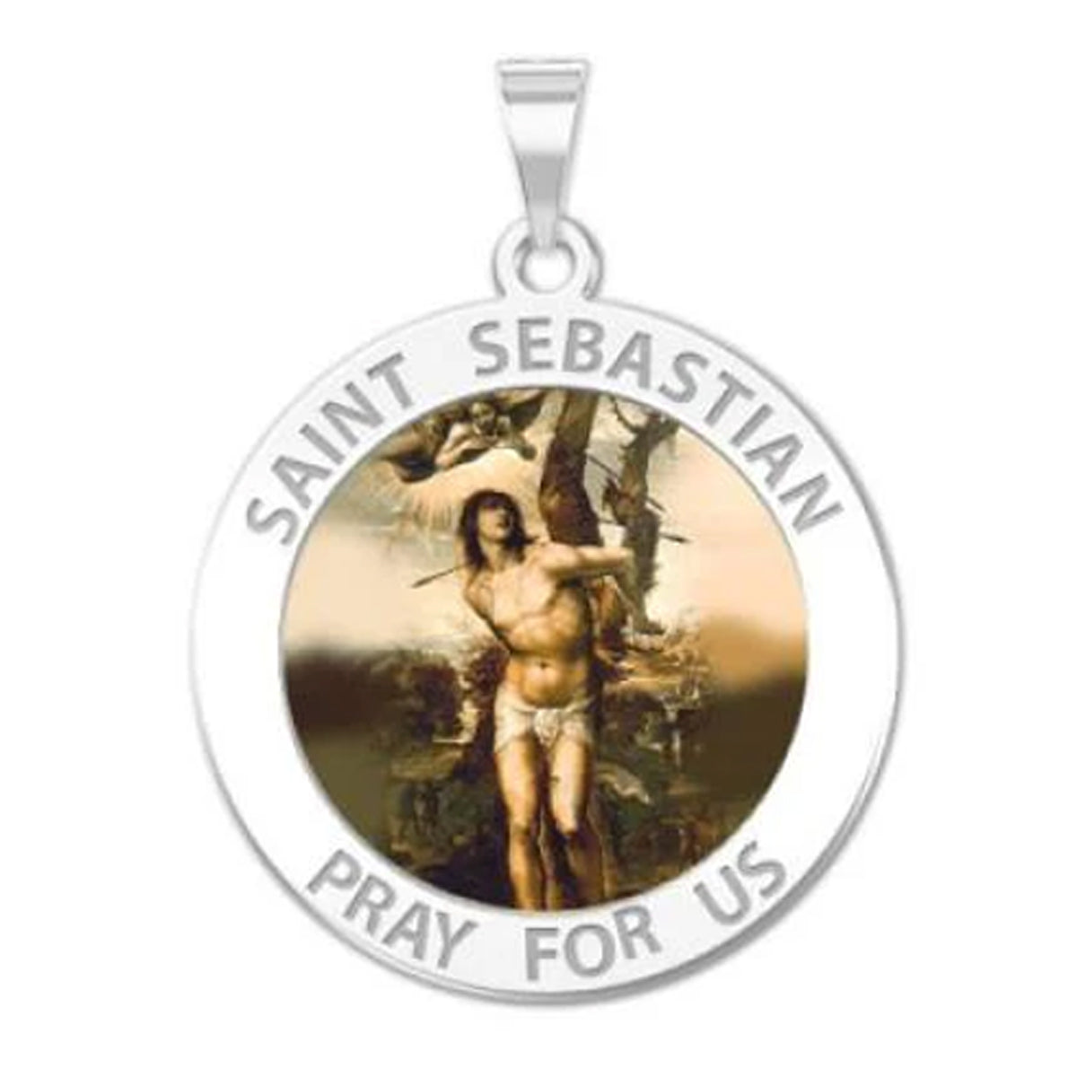 Saint Sebastian Medal "Color"