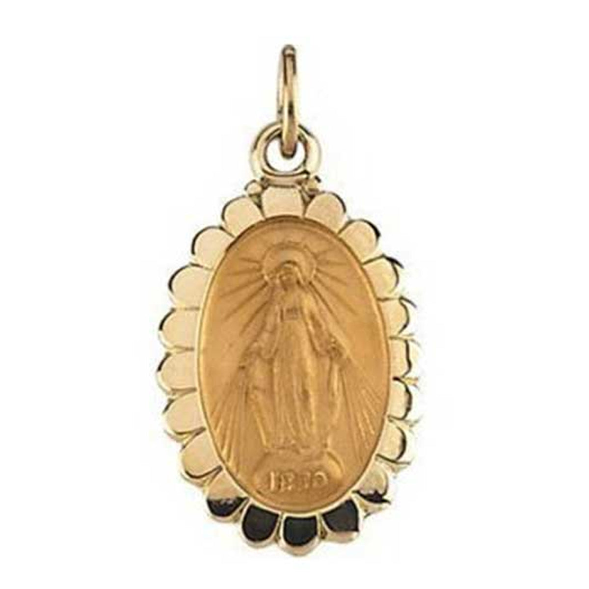 14K Gold Miraculous Medal