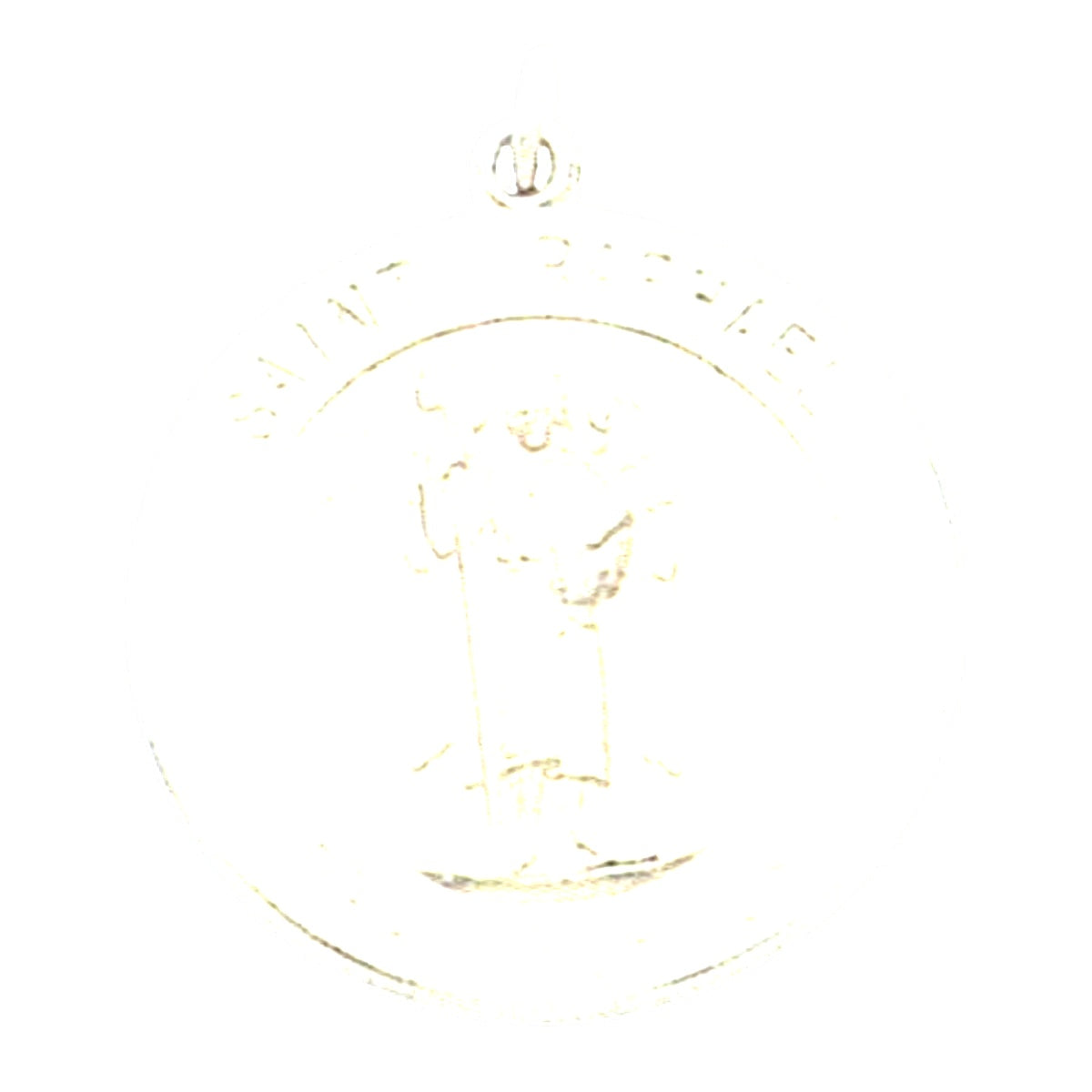 Saint Raphael Religious Medal - Silver