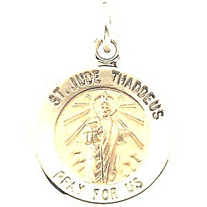 ST. JUDE THADDEUS MEDAL - Silver
