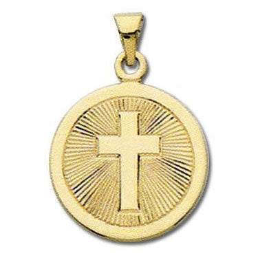14K Gold Confirmation Medal