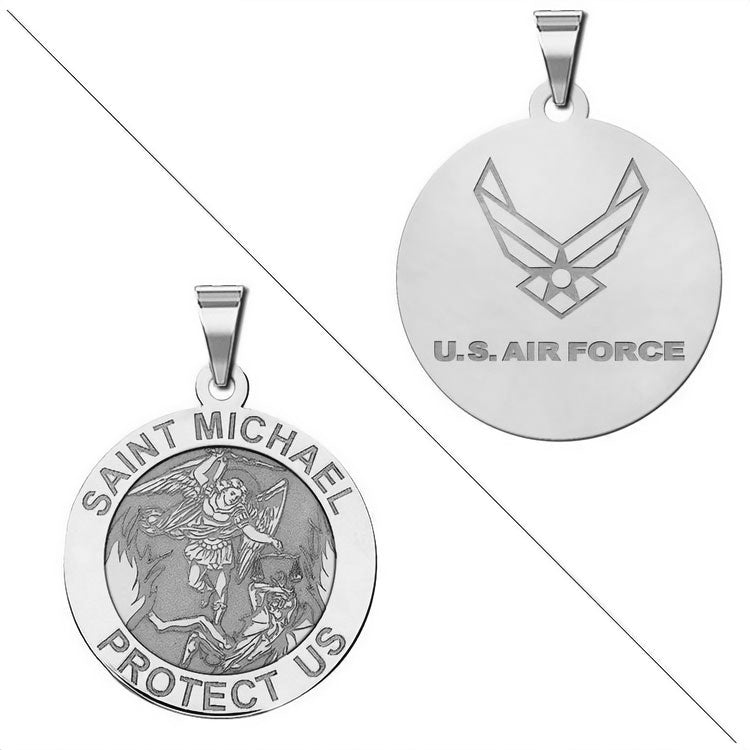 Saint Michael Doubledside AIR FORCE Medal