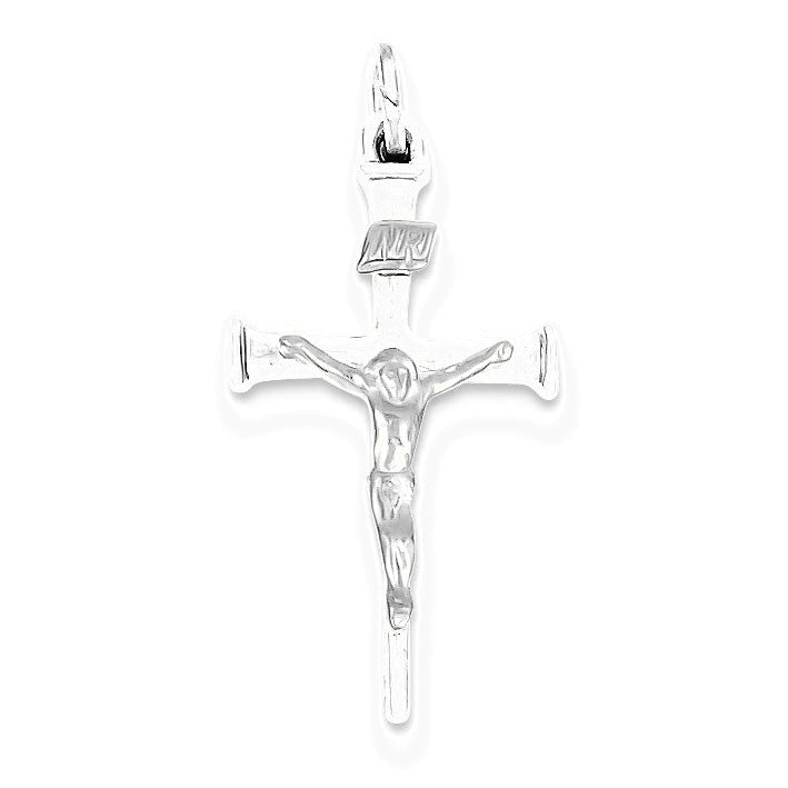 Crucifix Charm - Silver/Stainless