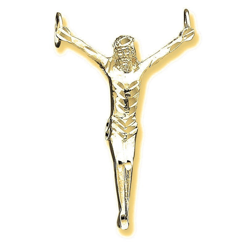 Corpus (Crucified Christ) Pendant - Gold
