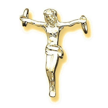 Corpus (Crucified Christ) Pendant - Gold
