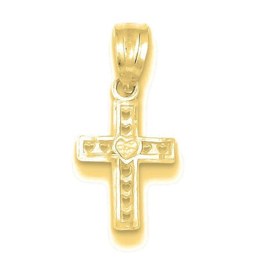 Cross Charm - Gold