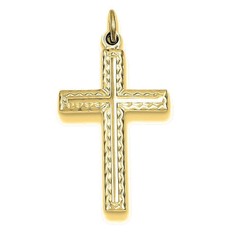 Cross Charm - Gold