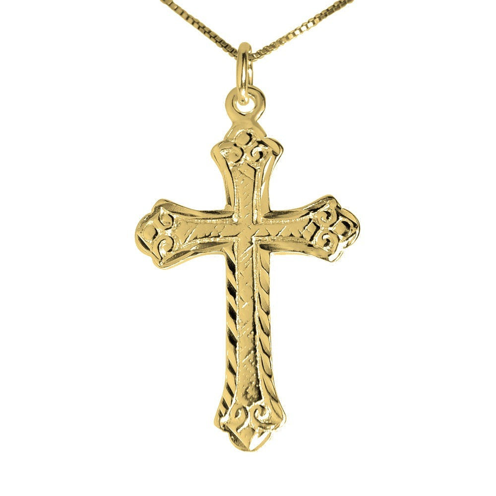Cross Pendant - Gold