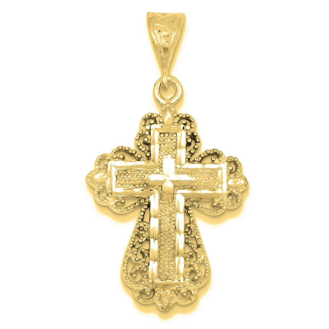 Cross Pendant - Gold