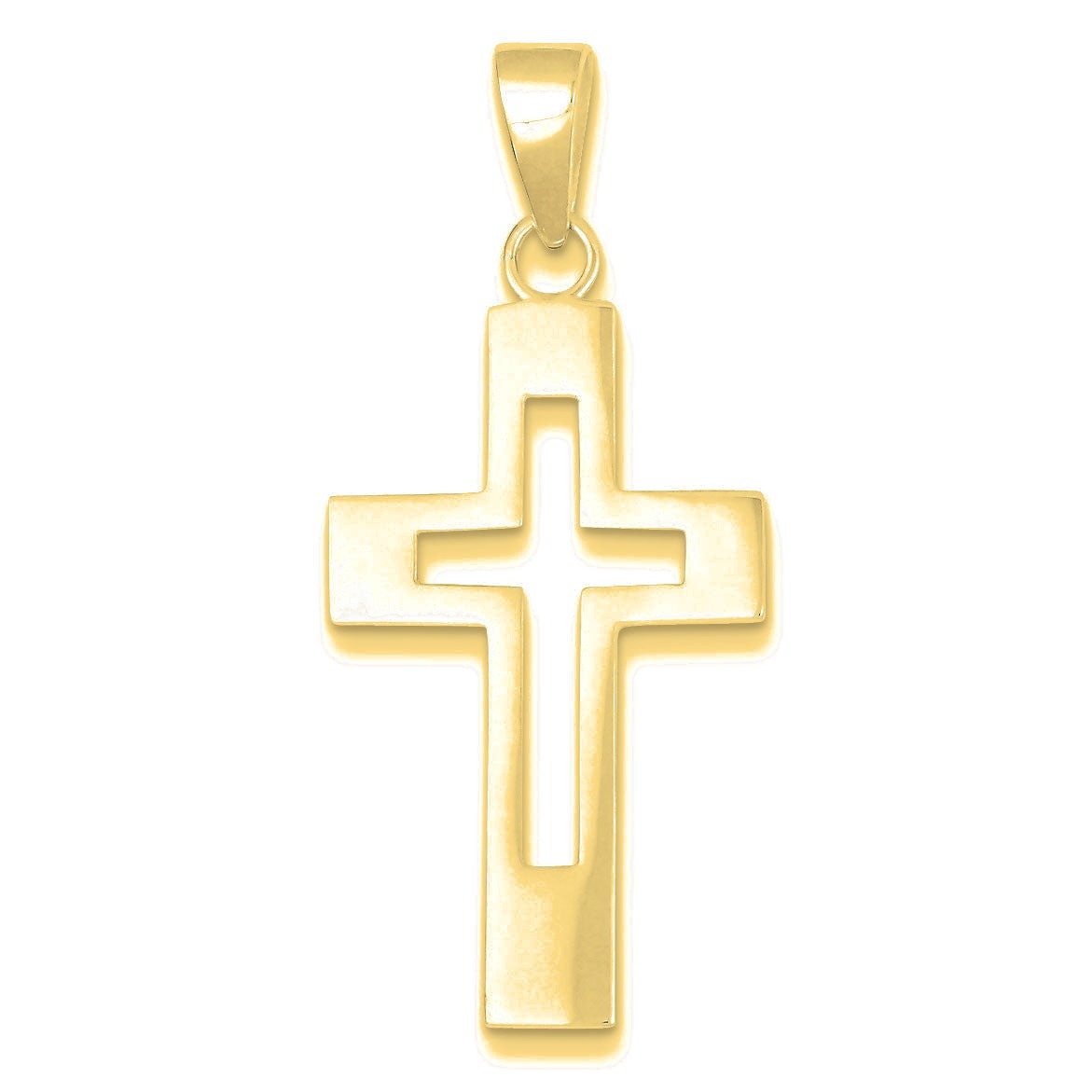 Cross Pendant - Gold