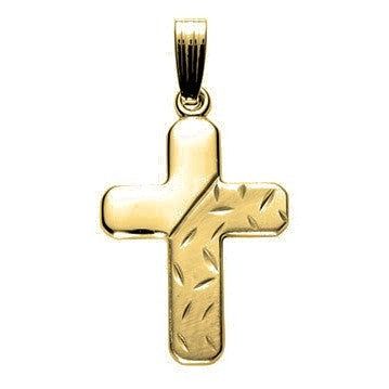 Cross Pendant - Gold
