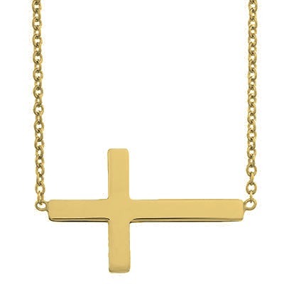 Cross Pendant - Gold