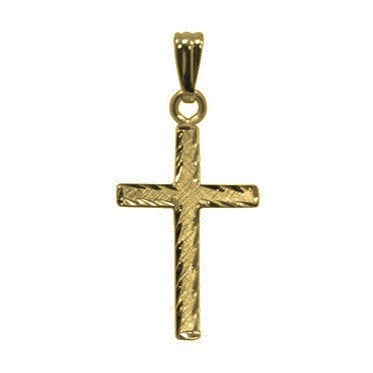 Cross Pendant - Gold