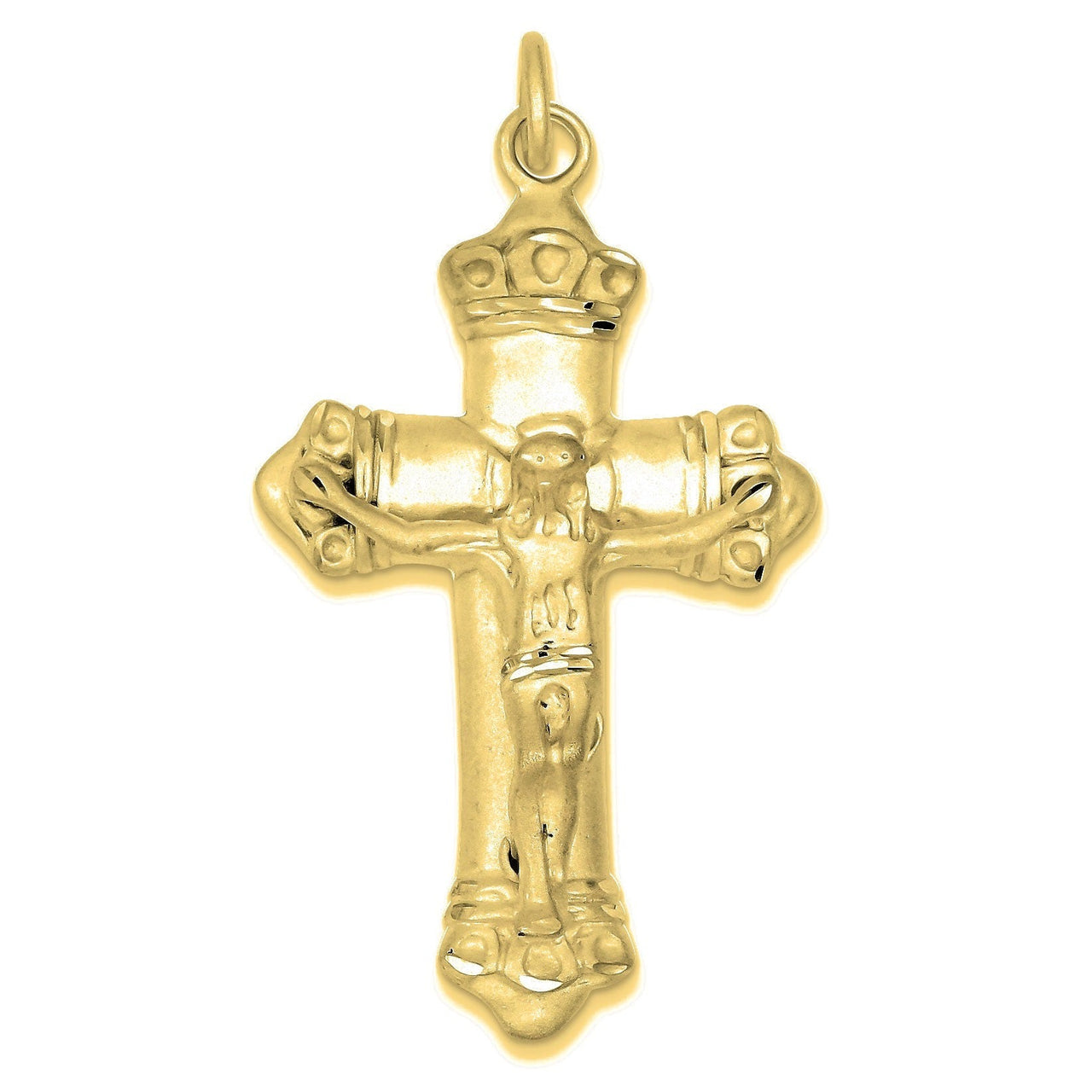 Crucifix Pendant - Gold