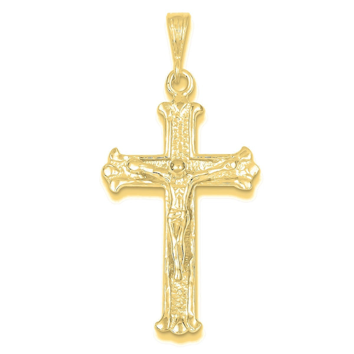 Crucifix Pendant - Gold