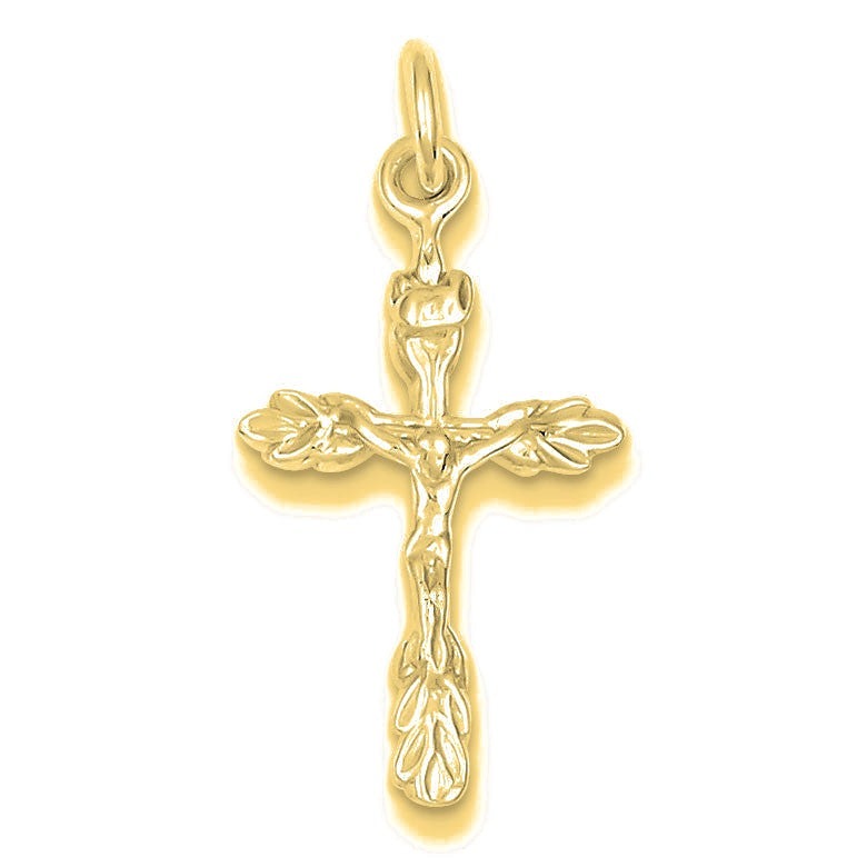 INRI Crucifix Charm - Gold