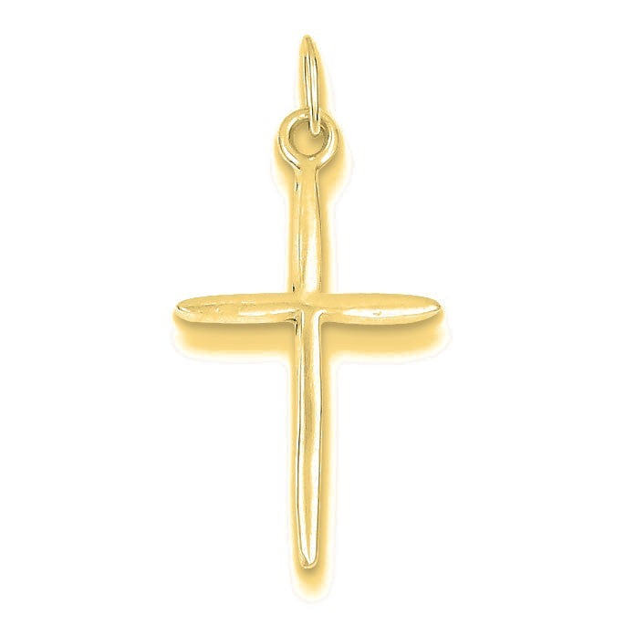 Passion Cross Charm - Gold