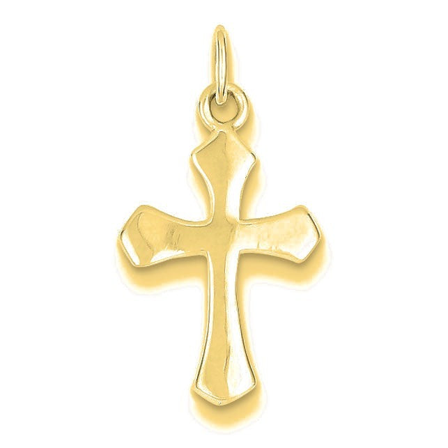 Passion Cross Charm - Gold