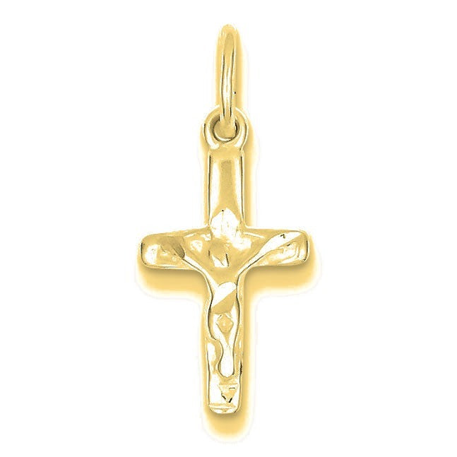 Small Crucifix Charm - Gold