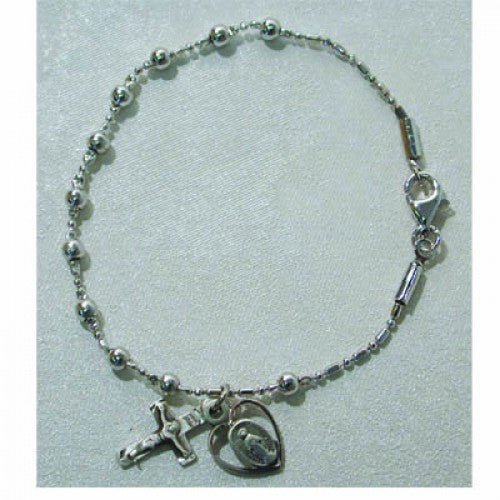 6 1/2" ALL STERLING BRACELET