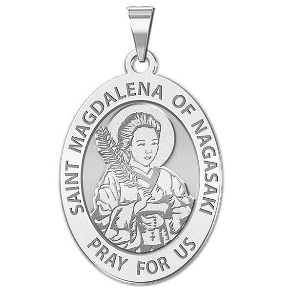 Saint Magdalena of Nagasaki Medal - Oval