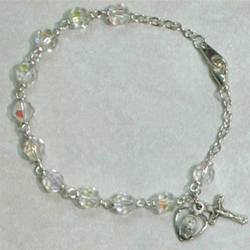 7 1/2" CRYSTAL BRACELET