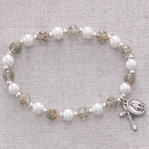 GREEN STRETCH BRACELET