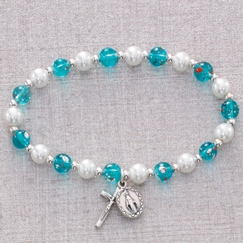 AQUA STRETCH BRACELET